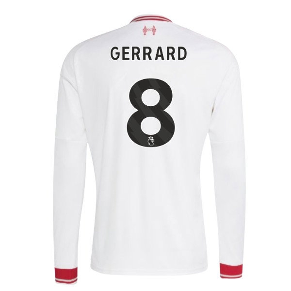2026-2027 Liverpool Long Sleeve Away Shirt (Gerrard 8)