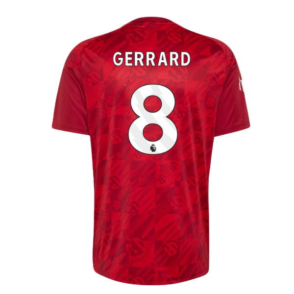 2026-2027 Liverpool Pre-Match Warm Up Shirt (Active Maroon) (Gerrard 8)