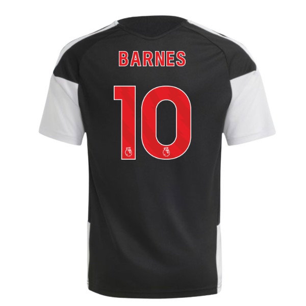 2026-2027 Liverpool Training Jersey (Black) - Kids (Barnes 10)