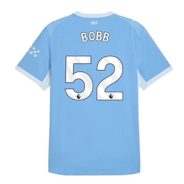 2026-2027 Man City match-style Home Shirt (Bobb 52)