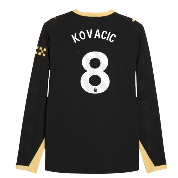 2026-2027 Man City match-style Long Sleeve Away Shirt (Kovacic 8)