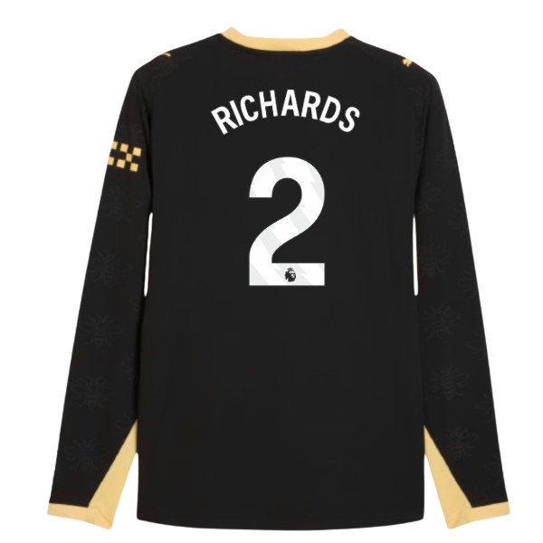 2026-2027 Man City match-style Long Sleeve Away Shirt (Richards 2)