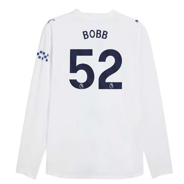 2026-2027 Man City match-style Long Sleeve Third Shirt (Bobb 52)