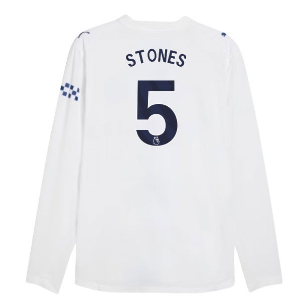 2026-2027 Man City match-style Long Sleeve Third Shirt (Stones 5)