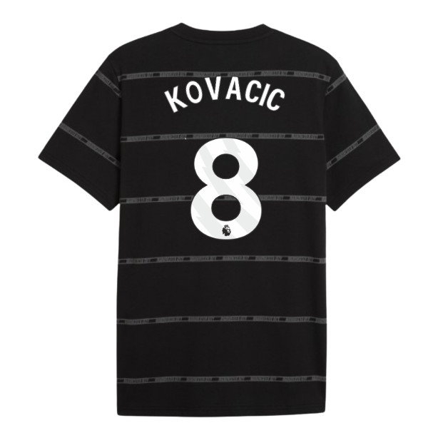 2026-2027 Man City ftblCulture Tee AOP (Black) (Kovacic 8)