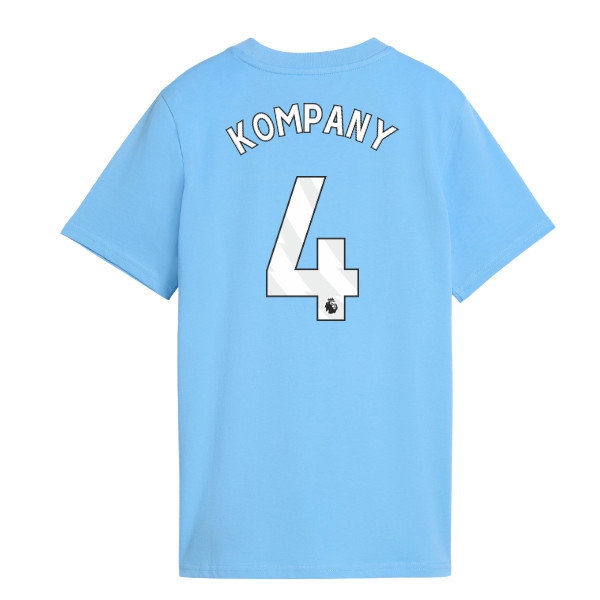 2026-2027 Man City FtblCulture Tee (Light Blue) (Kompany 4)
