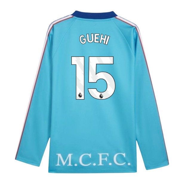 2026-2027 Man City KING Jersey LS (Blue) (Guehi 15)