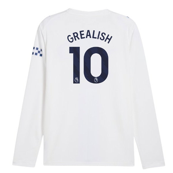 2026-2027 Man City Third Long Sleeve Shirt (Grealish 10)