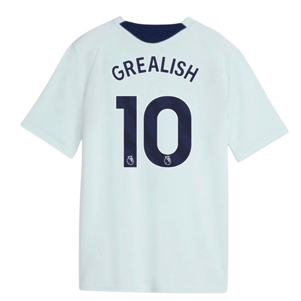 2026-2027 Man City Training Jersey (Dewdrop) - Kids (Grealish 10)