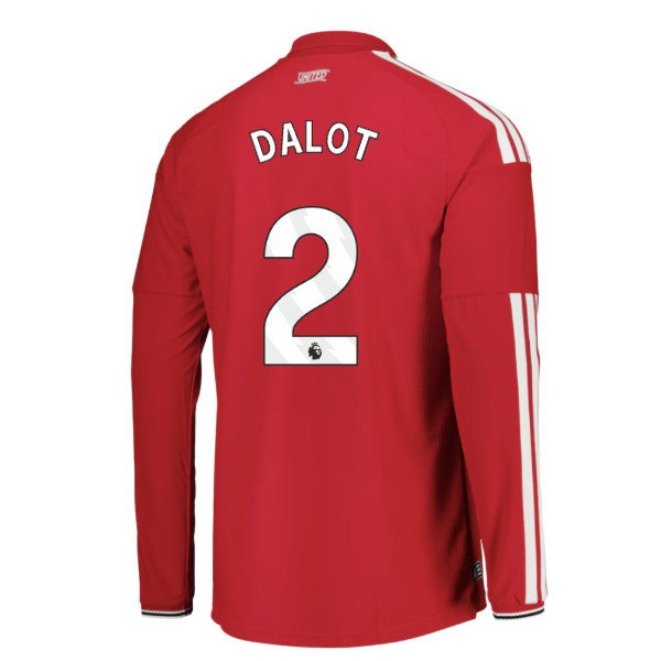 2026-2027 Man Utd match-style Long Sleeve Home Shirt (Dalot 2)