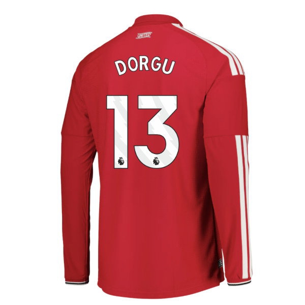2026-2027 Man Utd match-style Long Sleeve Home Shirt (Dorgu 13)
