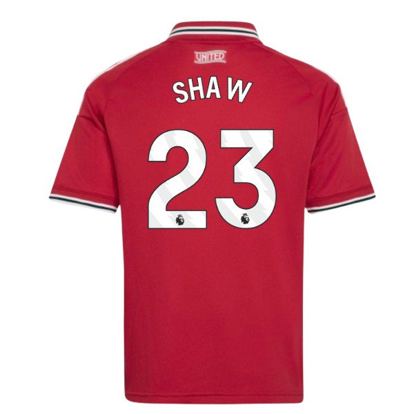 2026-2027 Man Utd Home Shirt (Kids) (Shaw 23)