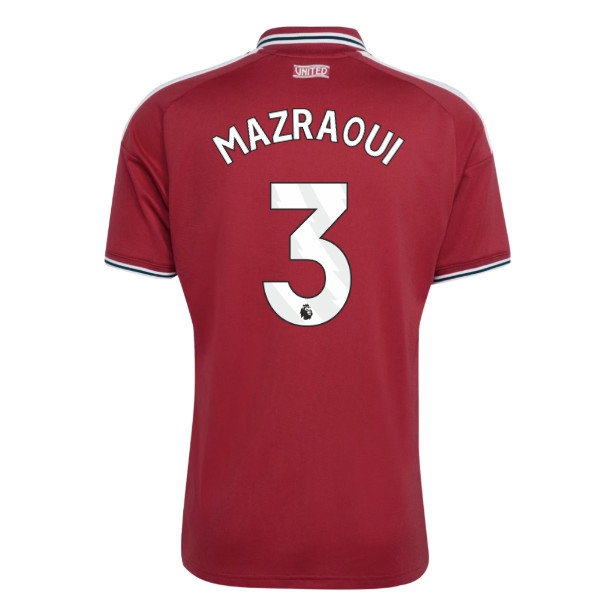 2026-2027 Man Utd Home Shirt (Mazraoui 3)