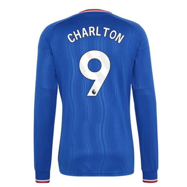 2026-2027 Man Utd Long Sleeve Away Shirt (Charlton 9)