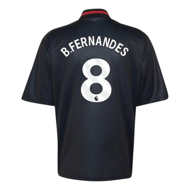 2026-2027 Man Utd Street Jersey (Black) (B.Fernandes 8)