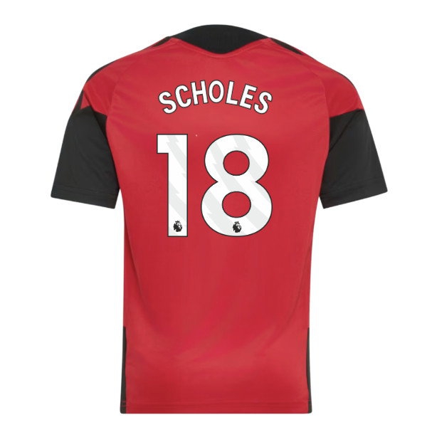 2026-2027 Man Utd Training Jersey (Red) - Kids (Scholes 18)