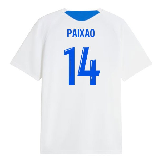 2026-2027 Marseille Training Jersey (White) (Paixao 14)
