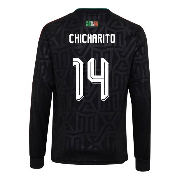 2026-2027 Mexico Third Long Sleeves Shirt (Kids) (Chicharito 14)