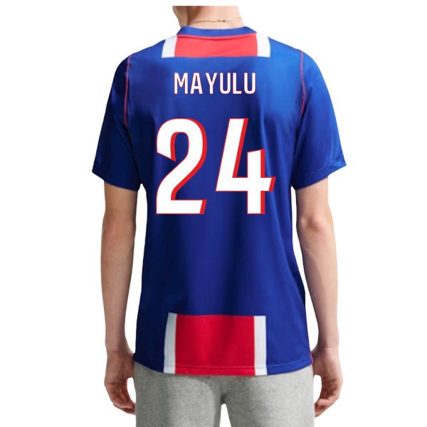 2026-2027 PSG Paris Saint Germain Home Shirt (Mayulu 24)