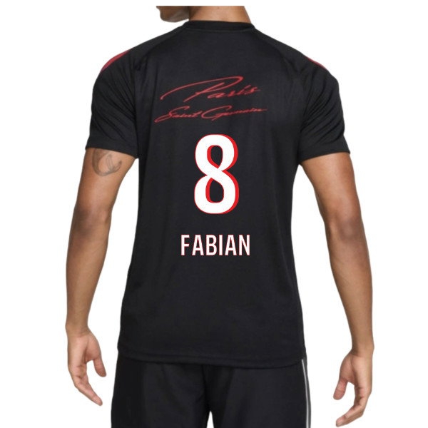 2026-2027 PSG Training Shirt (Black) (Fabian 8)