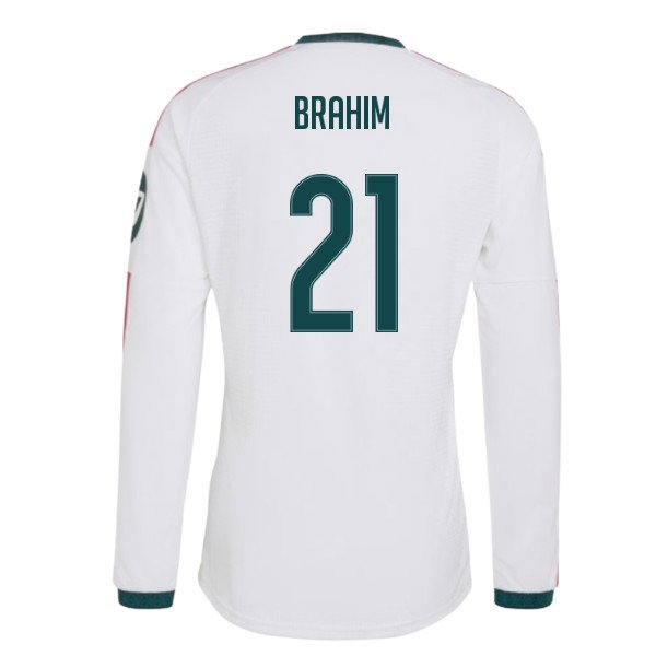 2026-2027 Real Madrid match-style Long Sleeve Home Shirt (Brahim 21)