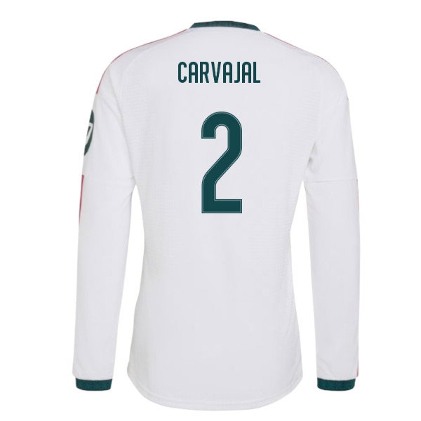 2026-2027 Real Madrid match-style Long Sleeve Home Shirt (Carvajal 2)