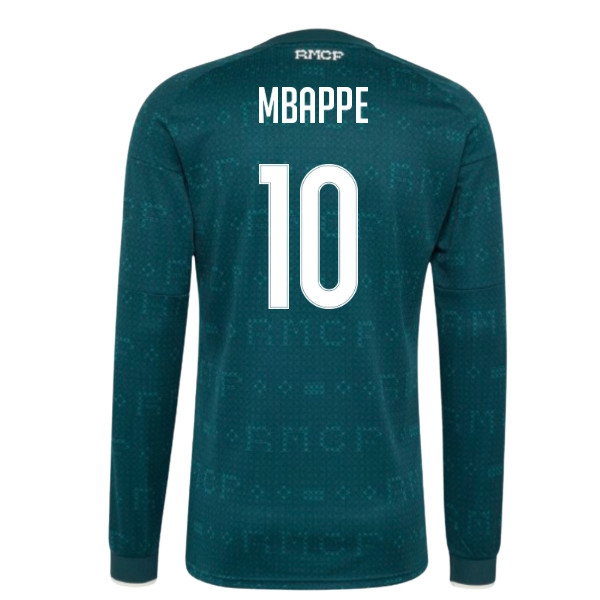 2026-2027 Real Madrid Long Sleeve Away Shirt (Mbappe 10)