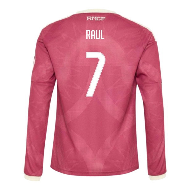 2026-2027 Real Madrid Long Sleeve Third Shirt (Kids) (Raul 7)