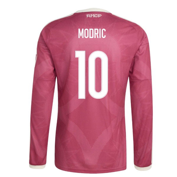 2026-2027 Real Madrid Long Sleeve Third Shirt (Modric 10)