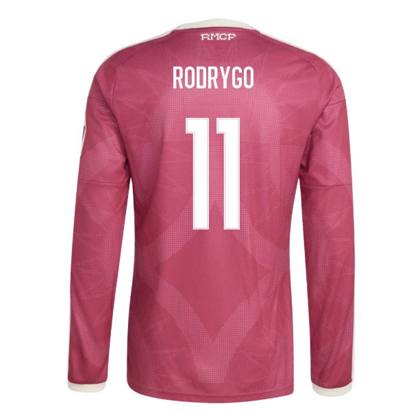 2026-2027 Real Madrid Long Sleeve Third Shirt (Rodrygo 11)