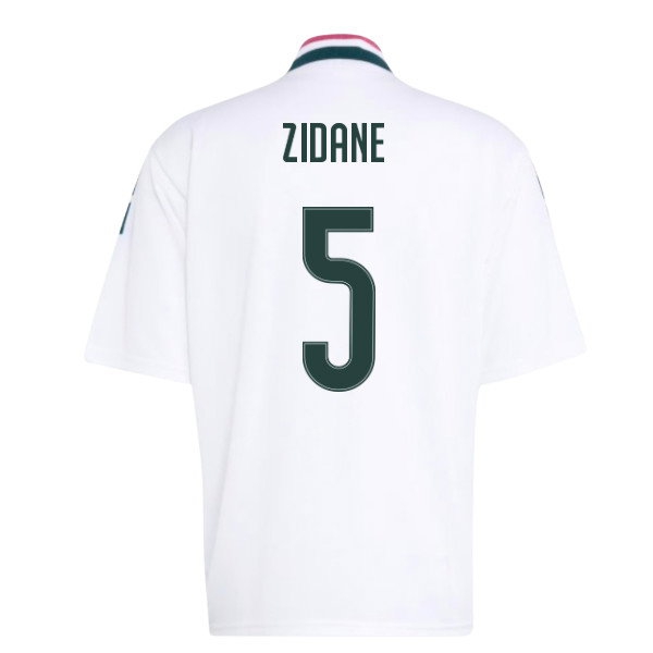 2026-2027 Real Madrid Stadium Jersey (White) (Zidane 5)