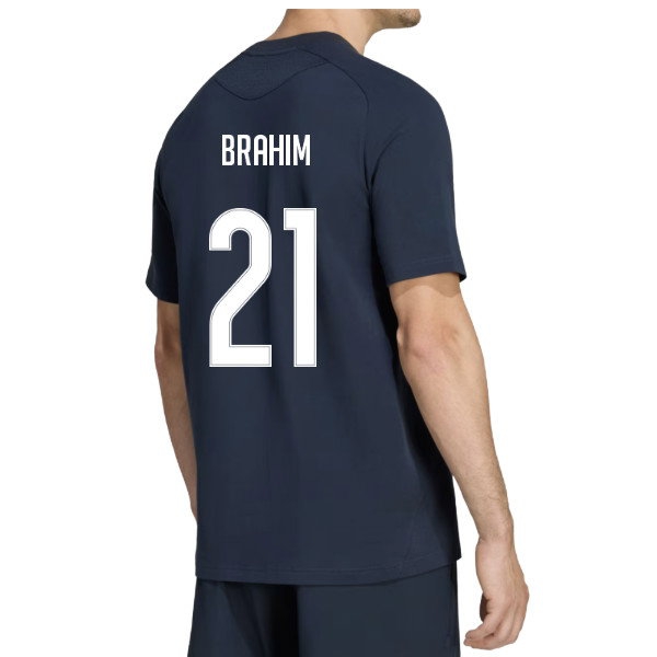 2026-2027 Real Madrid Travel Tee (Navy) (Brahim 21)