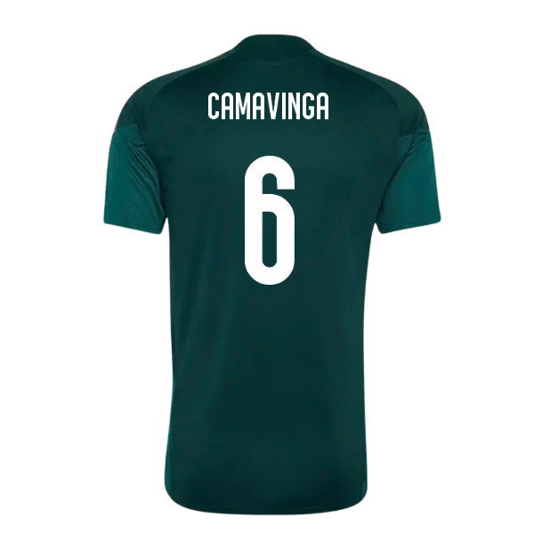 2026-2027 Real Madrid Training Jersey (Aurora Ivy) (Camavinga 6)
