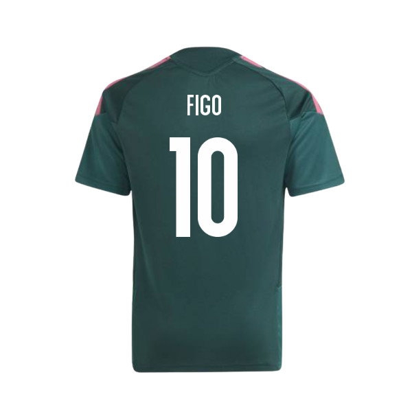2026-2027 Real Madrid Training Jersey (Aurora Ivy) - Kids (Figo 10)