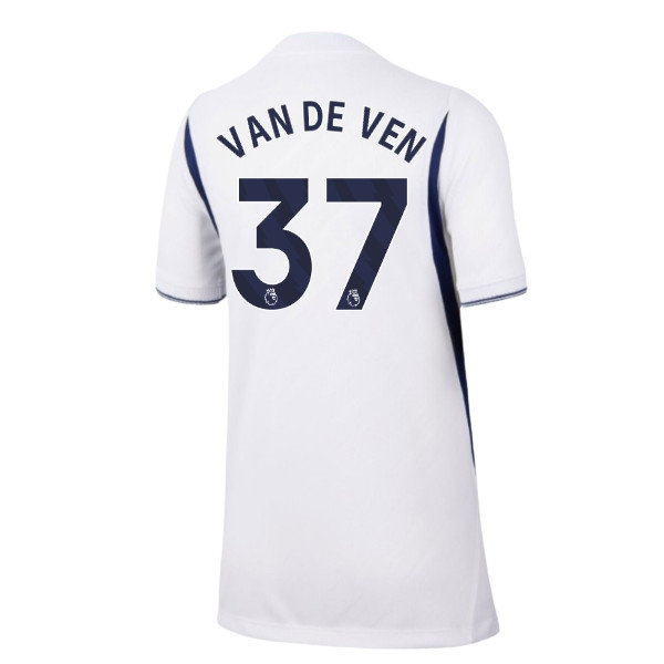 2026-2027 Tottenham Home Shirt (Kids) (Van De Ven 37)