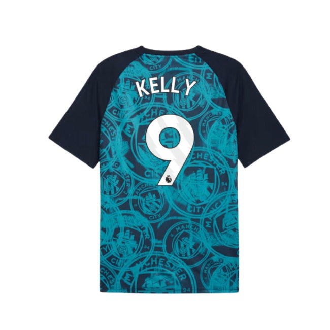 2026 Man City Warm Up Jersey (Deep Navy) (Kelly 9)