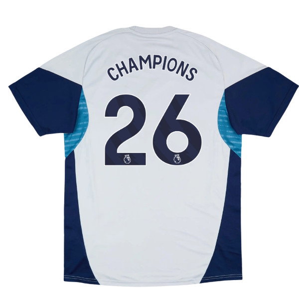 2025-2026 Arsenal Training Shirt (Grey Two) (Champions 26)