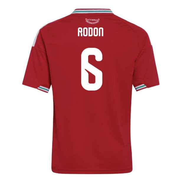 2026-2027 Wales Home Shirt (Kids) (Rodon 6)