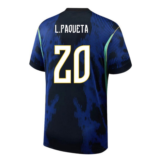 2026-2027 Brazil Away Shirt (L.Paqueta 20)