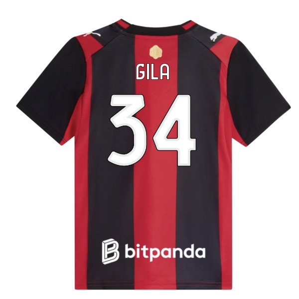 2026-2027 AC Milan Home Shirt (Kids) (Gila 34)