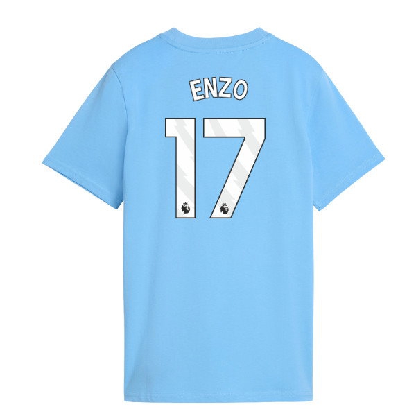 2026-2027 Man City FtblCulture Tee (Light Blue) (Enzo 17)