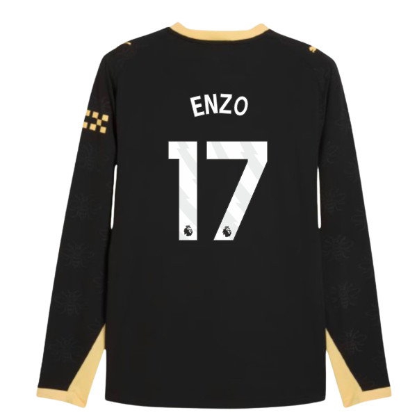 2026-2027 Man City match-style Long Sleeve Away Shirt (Enzo 17)