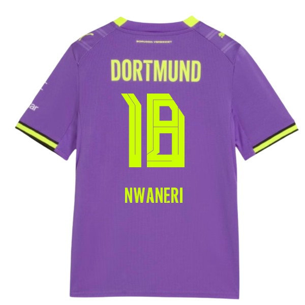 2026-2027 Borussia Dortmund Third Shirt (Kids) (Nwaneri 18)