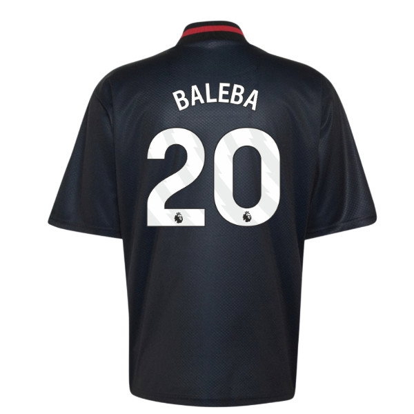 2026-2027 Man Utd Street Jersey (Black) (Baleba 20)