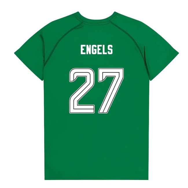 Celtic Poly T-shirt (Green/White) - Kids (Engels 27)