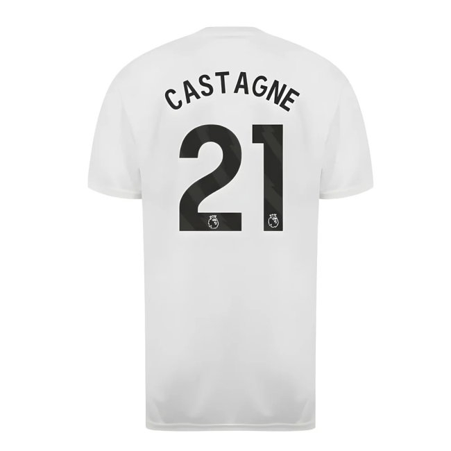 Fulham Poly T-shirt (White) (Castagne 21)