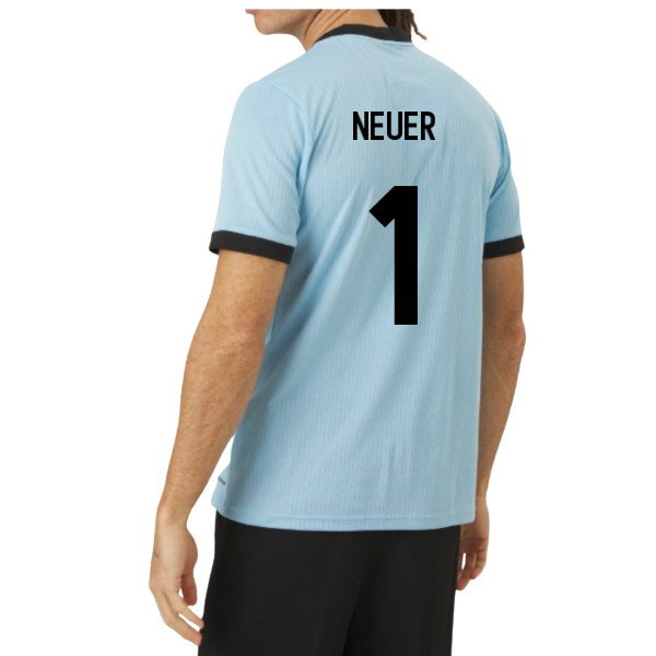Germany DFB 125th Anniversary Goalkeeper Shirt (Clear Blue) (Neuer 1)