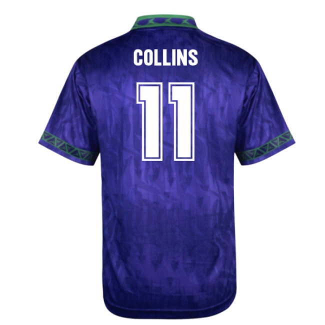 Hibernian 1992 Away Retro Shirt (Collins 11)