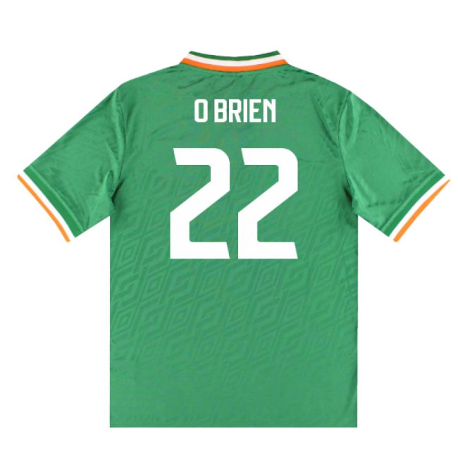 Ireland St Patrick’s Day 17-3 Shirt (Green) (O Brien 22)