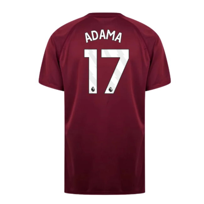 West Ham United Poly T-Shirt (Claret/Blue) (Adama 17)